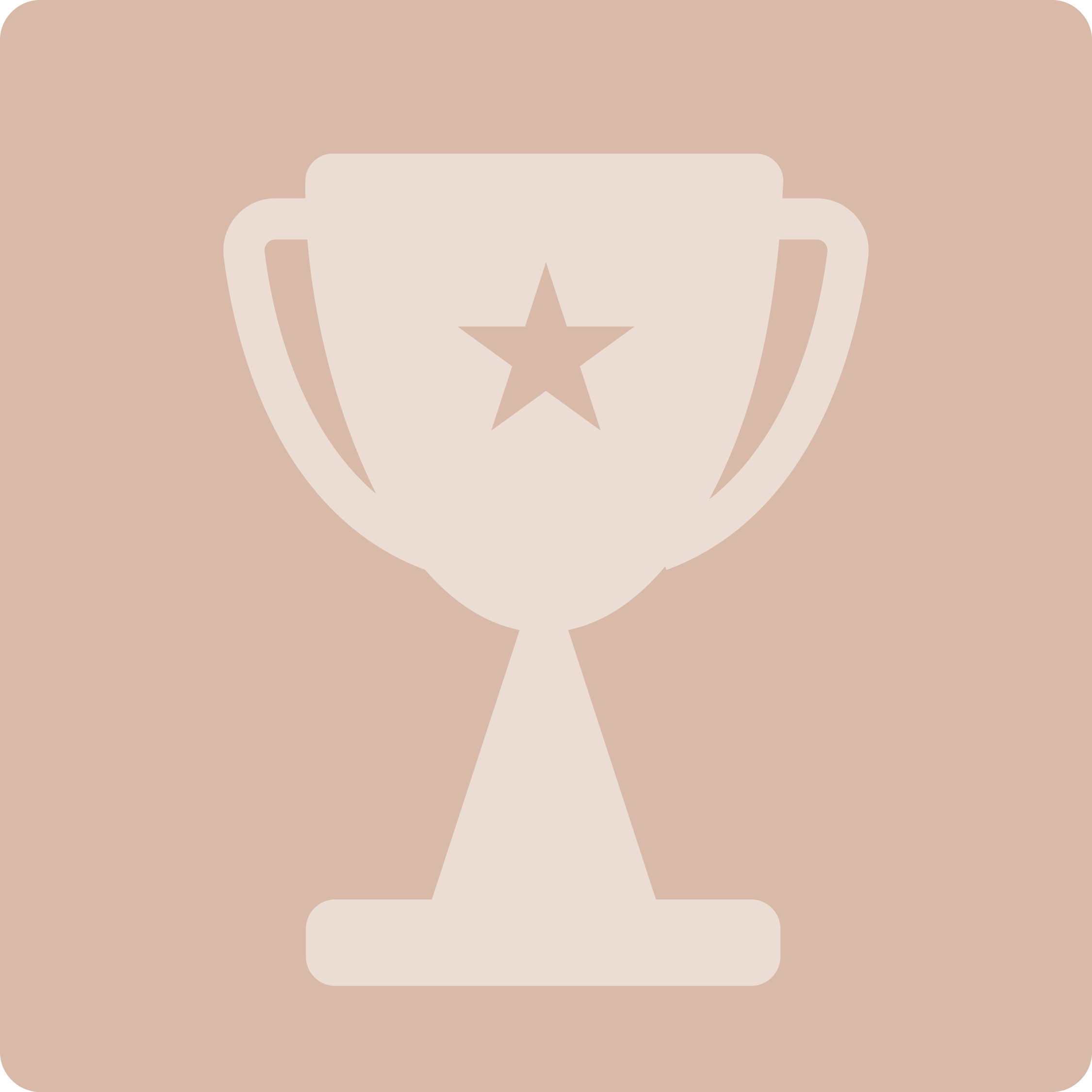 Illustrasjon av ein pokal med ei stjerne på.